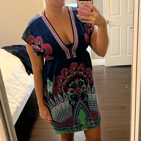 Multi-Colored Dress - Picture 1 of 4
